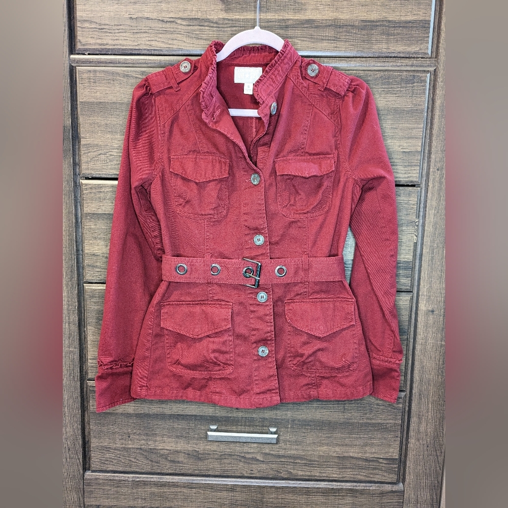 BOGO Converse One Star 100% cotton belted utility jacket